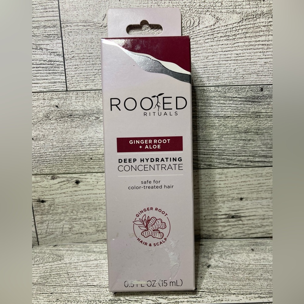 Rooted Rituals Deep Hydrating Concentrate Hair Treatment Ginger Root & Aloe